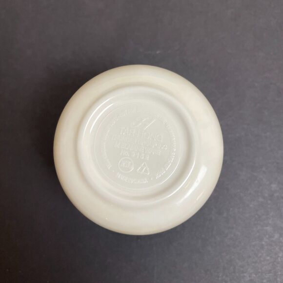 Set of 3 Tar-Hong Thunder Group Melamine Ware Tea Cups No. 9152 Floral Stripe - Picture 6 of 7